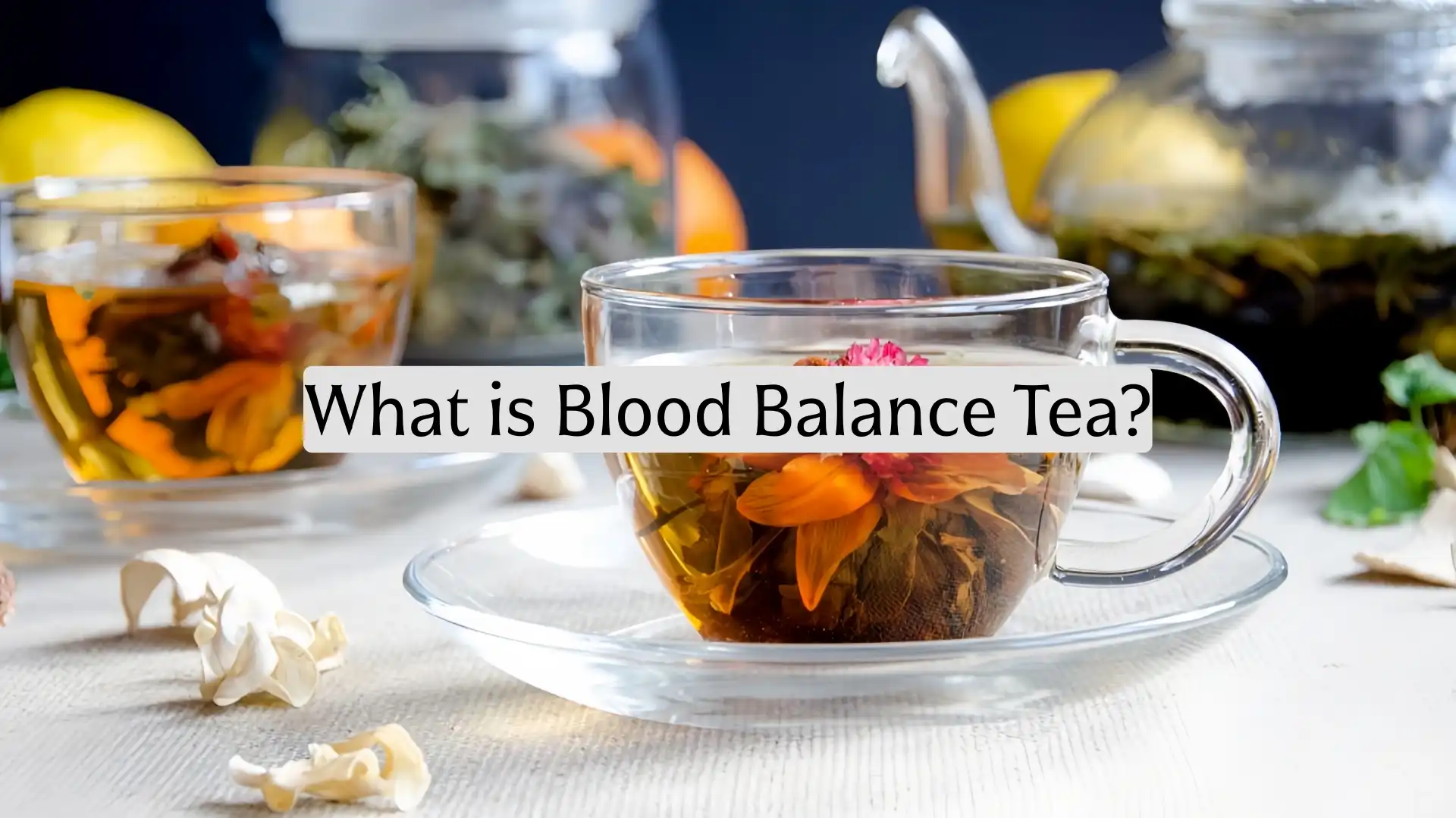 Qu'est-ce que le thé Blood Balance ?