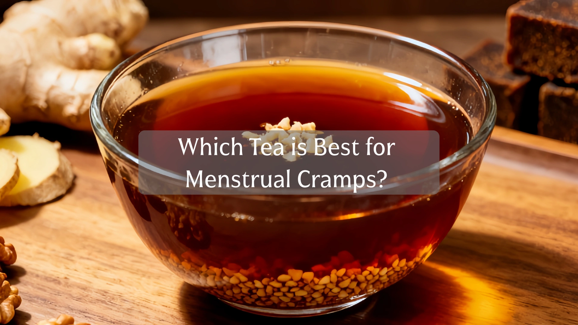Quelle tisane est la meilleure pour soulager les crampes menstruelles ?