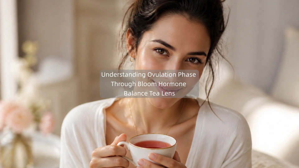 Pochopení ovulační fáze pomocí čajové čočky Bloom Hormone Balance