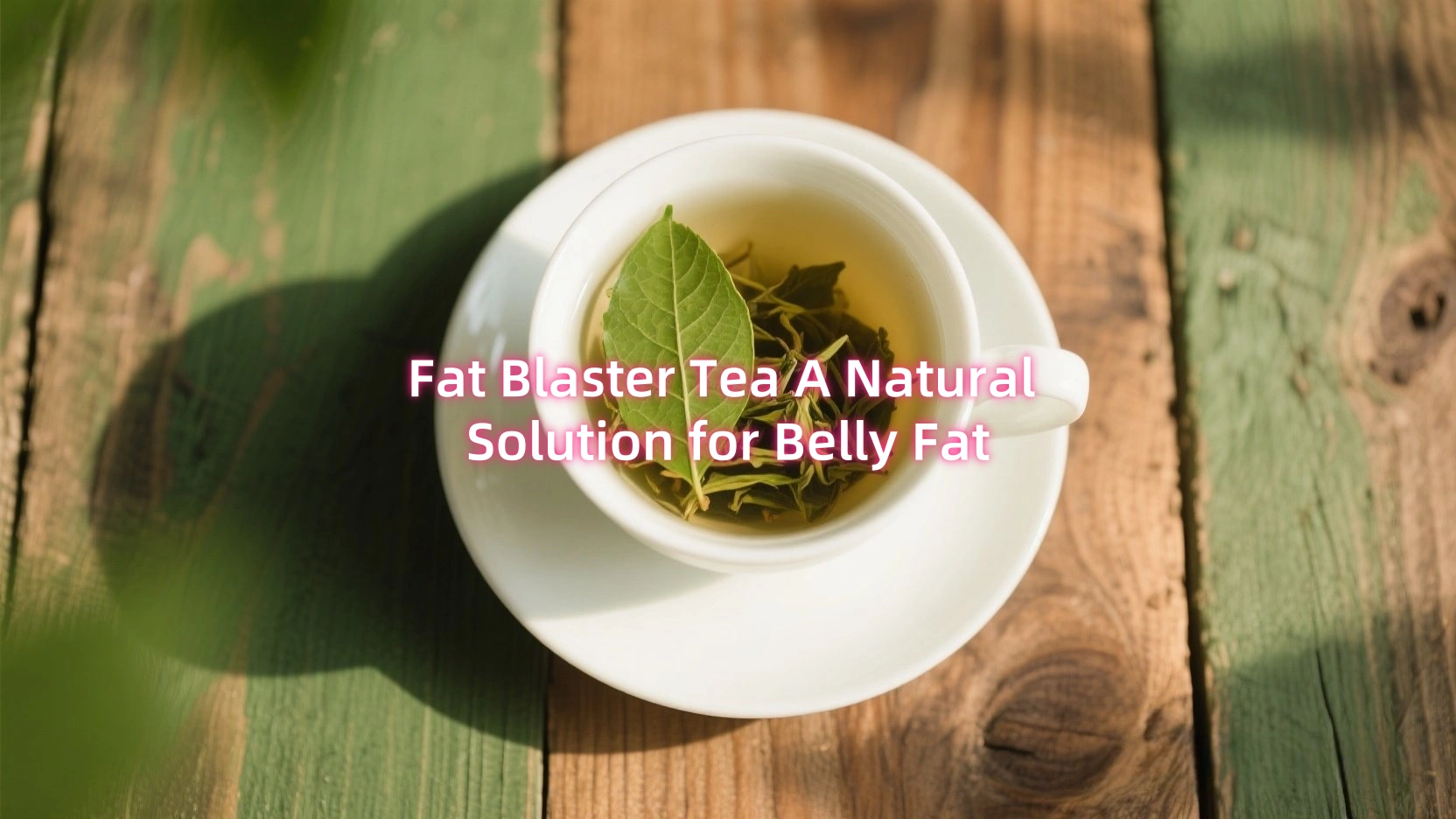 Fat Blaster Tea: prirodno rješenje za salo na trbuhu