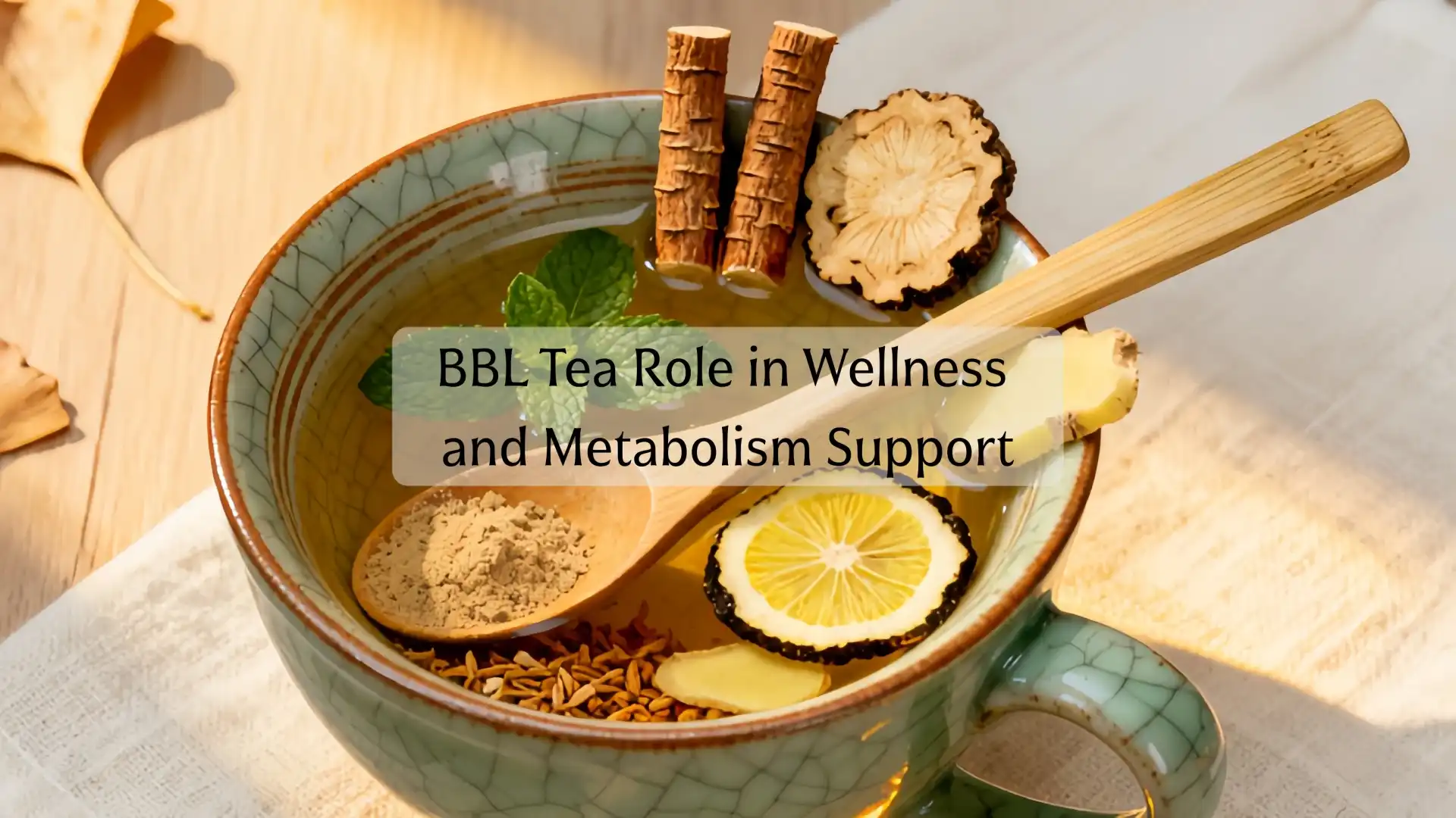 Ọrụ Tii BBL na Ọdịmma na Nkwado Metabolism
