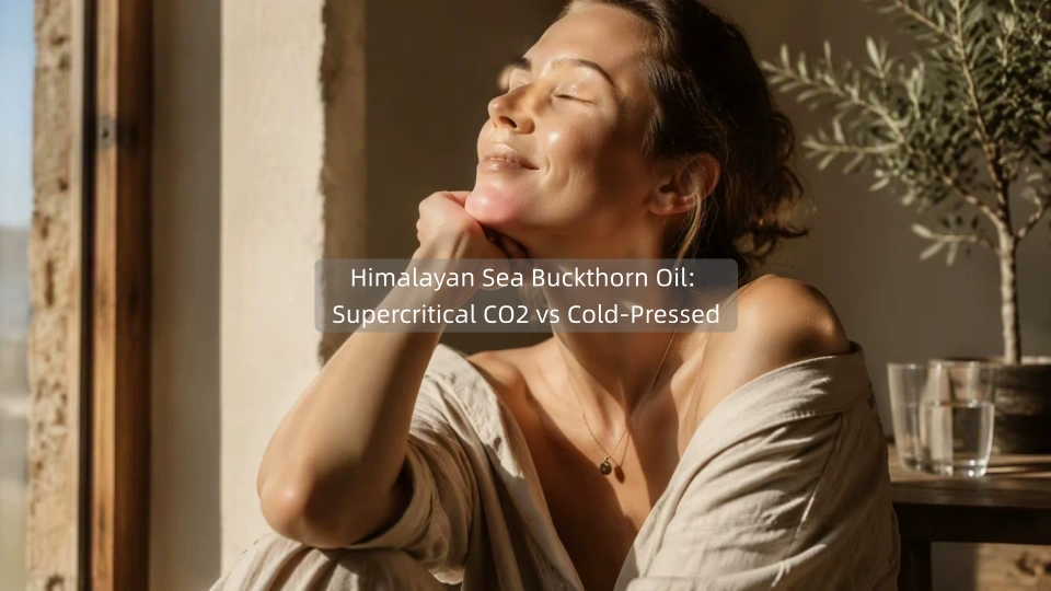 Himalay dəniz ağtikan yağı: Superkritik CO2 və soyuq presləmə