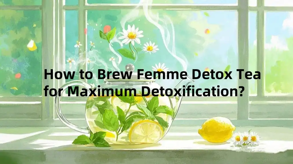 Kako skuhati Femme Detox čaj za maksimalnu detoksikaciju