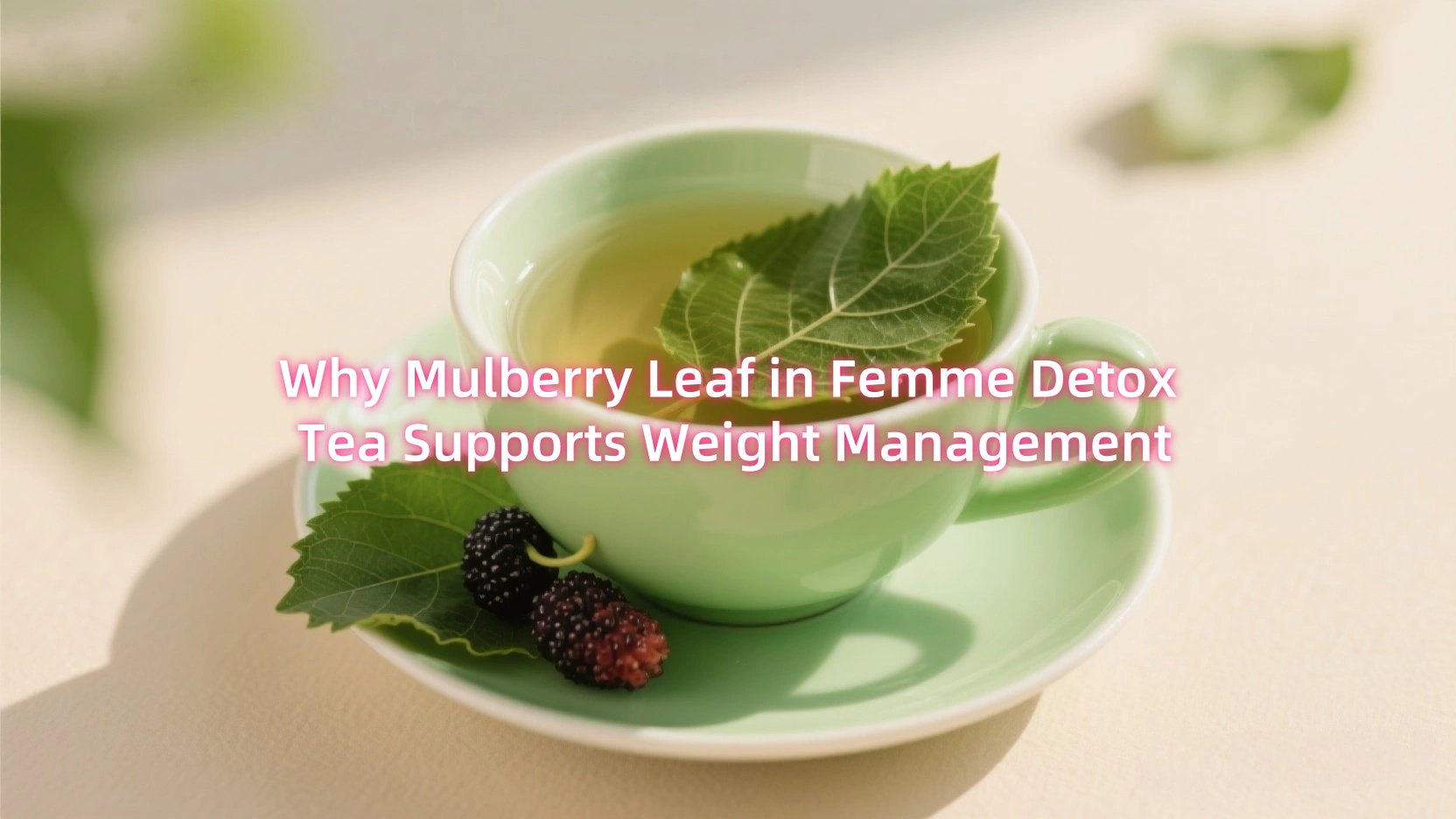 Dlaczego liść morwy w herbacie Femme Detox wspomaga kontrolę wagi